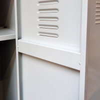 G-Office Spind/Garderobenschrank WRC/2.1860, 2 Abteile, 1800 x 600 x 500 mm (HxBxT)