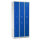 G-Office Doppelstöckiger Spind/Garderobenschrank, 3x2 Abteile, 1950 x 900 x 500 mm (HxBxT)