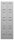 Bisley MonoBloc, Schließfachschrank, 2x4 Abteile, 1700 x 610 x 500 mm (HxBxT)