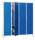 PAVOY Kleiderspind, 4 Abteile, 1850 x 1600 x 500 mm (HxBxT) mit Sockel oder Füßen, 12 Farben preisgleich