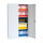 G-Office Gürkan Flügeltürenschrank FLC.192/60/N, 1950 x 1200 x 600 mm (HxBxT), inkl. 4 Böden, mehrere Farbkombinationen preisgleich